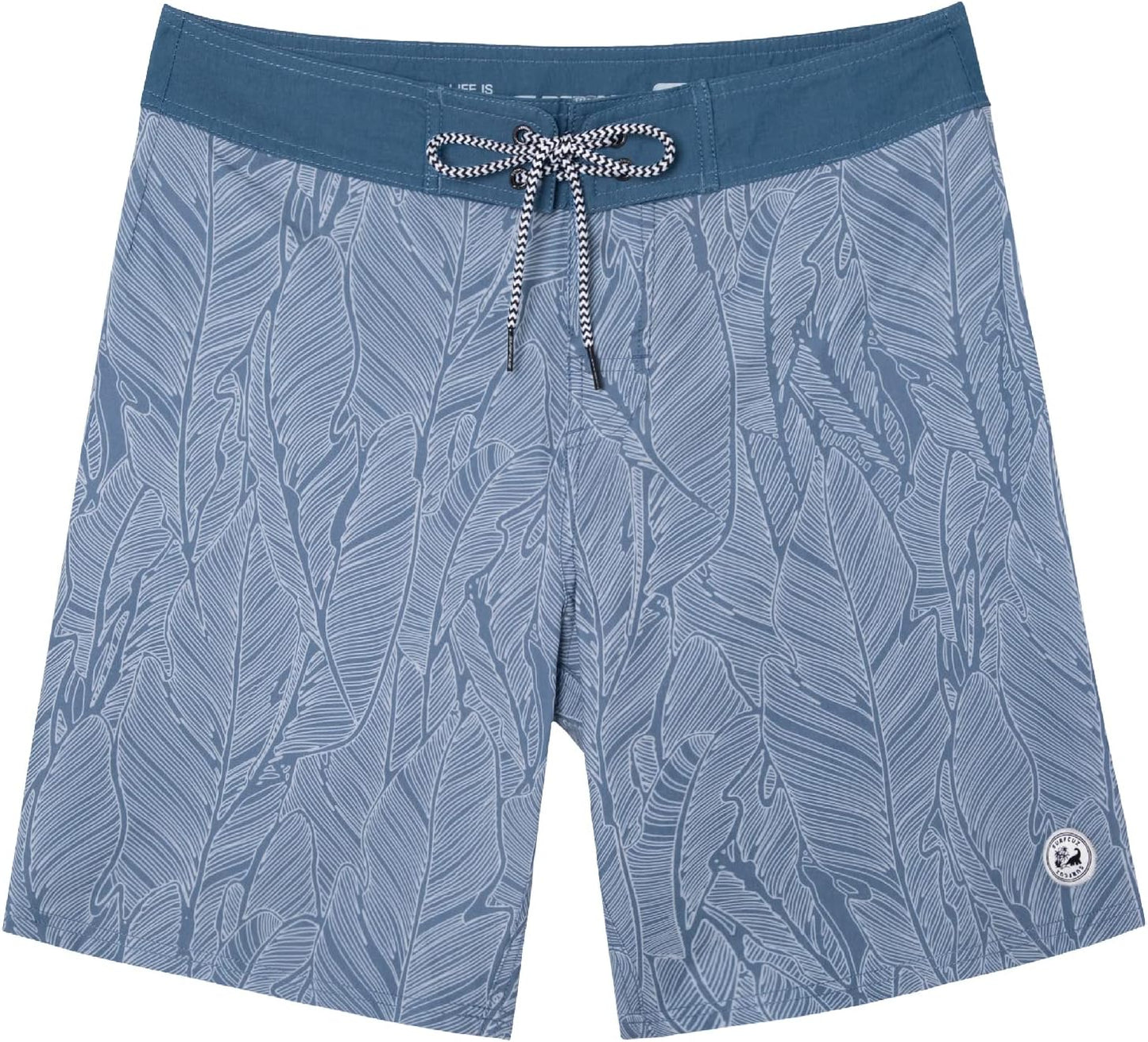 SURF CUZ Men's Vintage Cruzer Stretch Boardshorts for Summer Fun