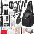 Monterra Survival Kit: 265 Pcs Emergency Gear & Supplies