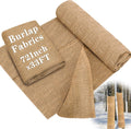 Burlap Fabric Roll 72 in x 33 ft Natural Jute - Rustic Tree Wrap