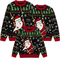 Curipeer Family Matching Christmas Sweaters for All Ages and Fun