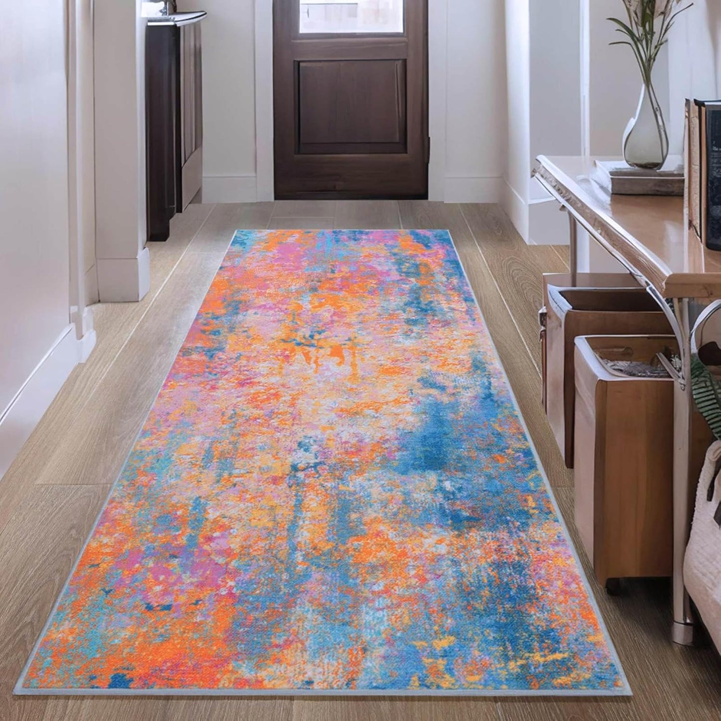 2x6 Rainbow Rug Runners for Hallways Kitchen Runner Rug