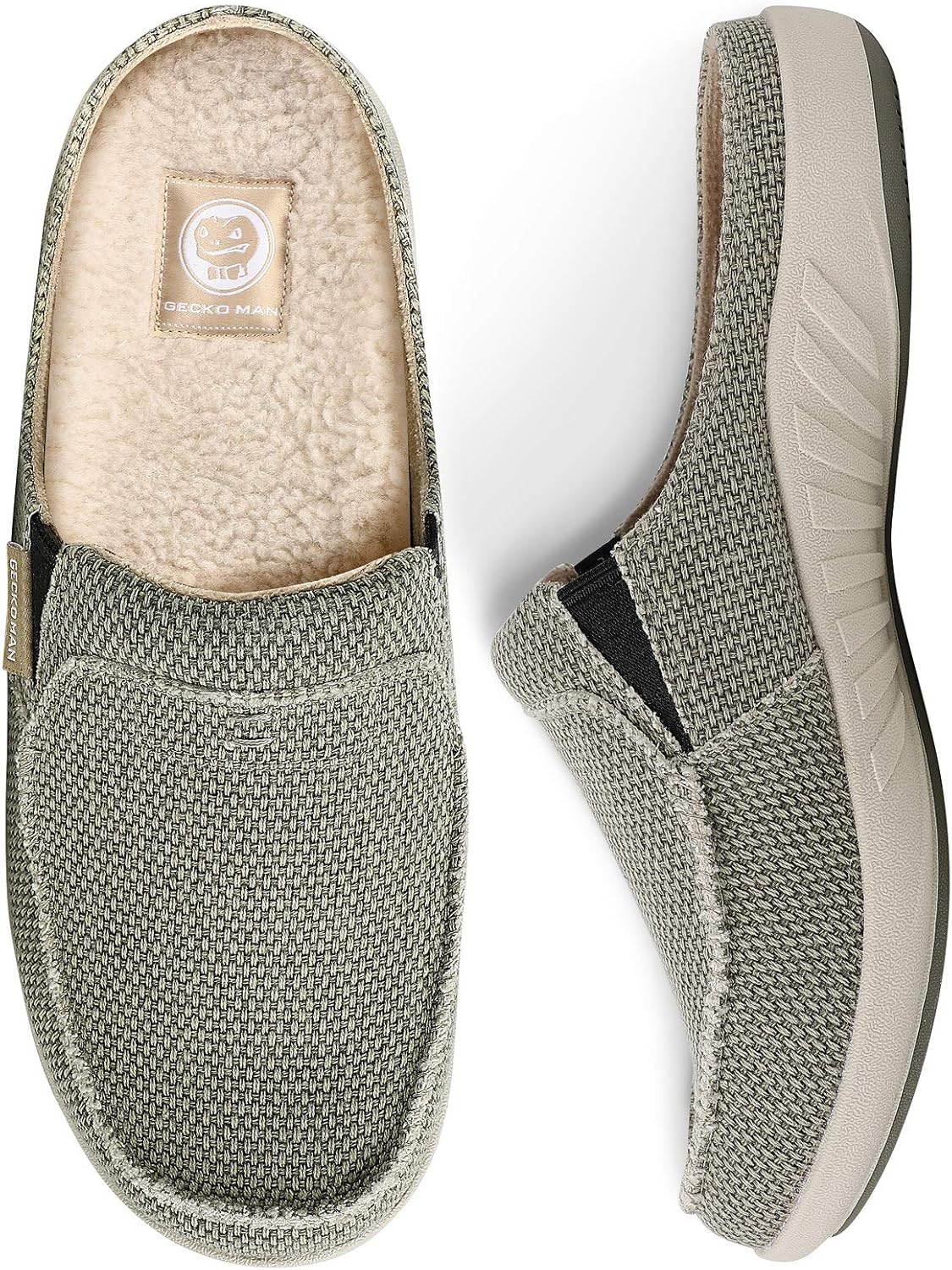 Mens Slippers with Arch Support for Comfortable All Day Wear
