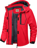 WULFUL Women's Waterproof Ski Jacket Warm Winter Coat - Cozy
