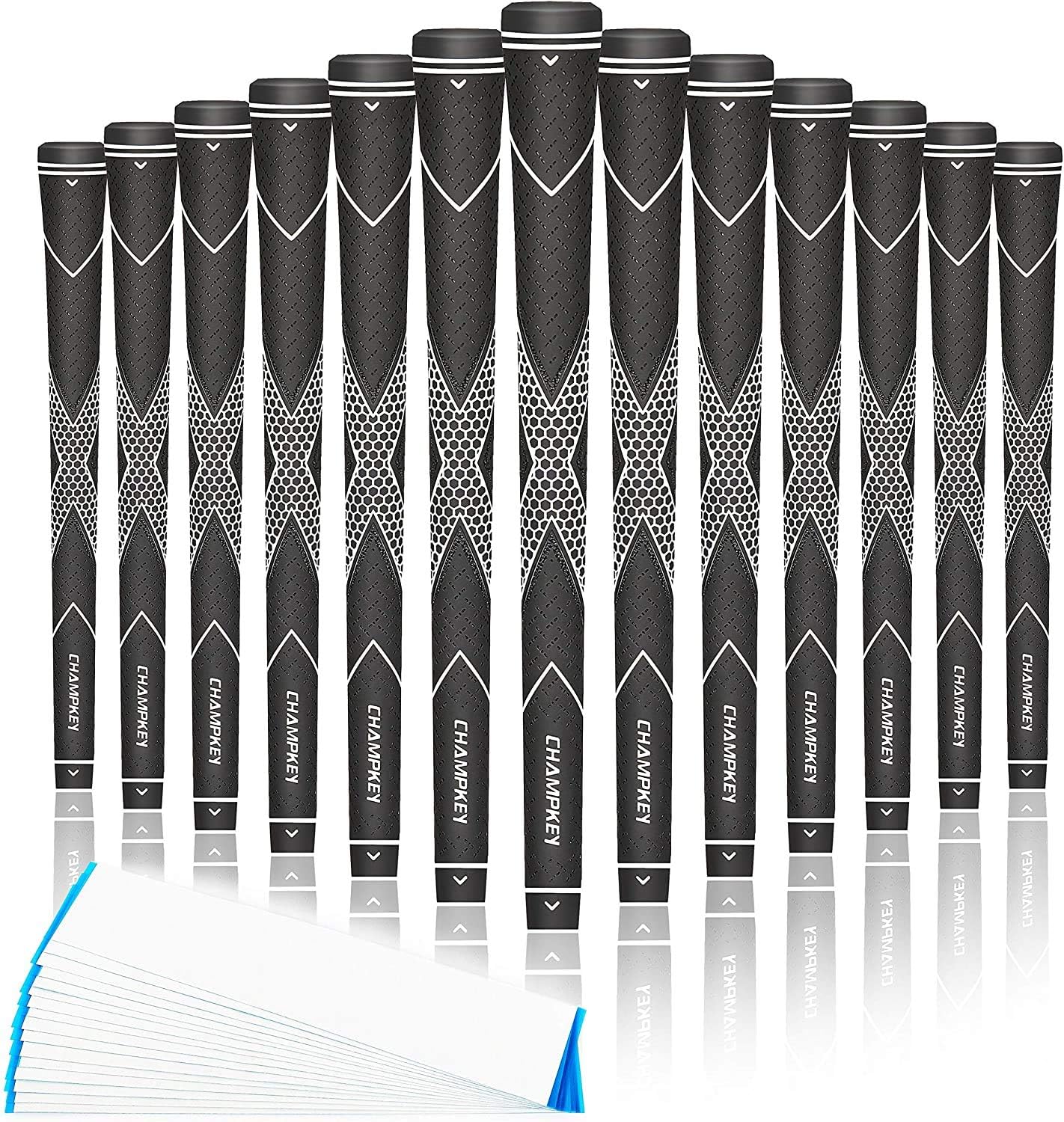 CHAMPKEY High Traction Golf Grips 13 Pack