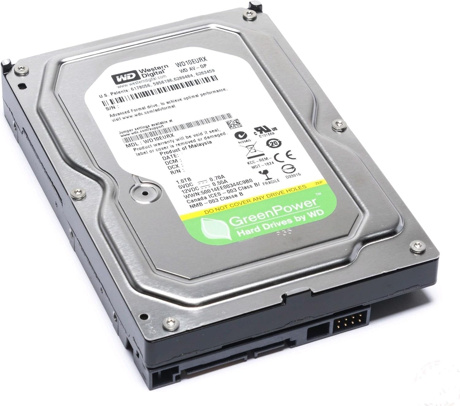 WD AV-GP 1 TB AV Video Hard Drive for Smooth Streaming