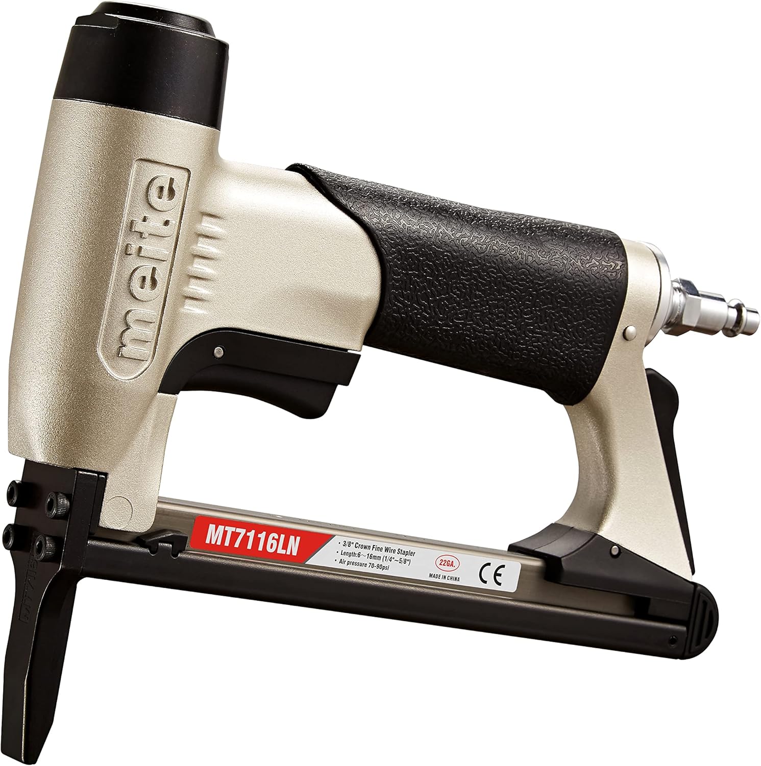 meite MT7116LN Pneumatic Upholstery Stapler for Precision Work