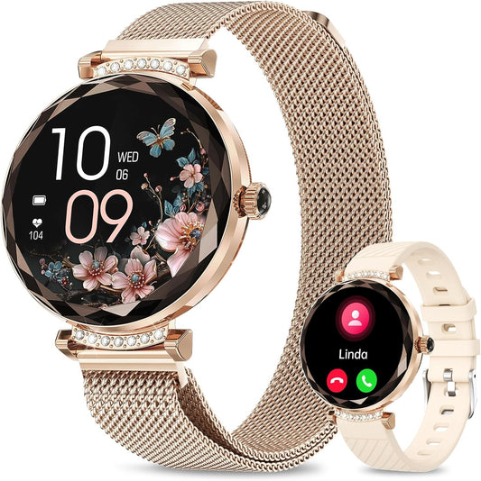 Smart Watches for Women with Fitness Tracker and Call Feature