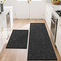 BEQHAUSE Non-Slip Kitchen Rugs and Mats Set for Absorbency and Comfort