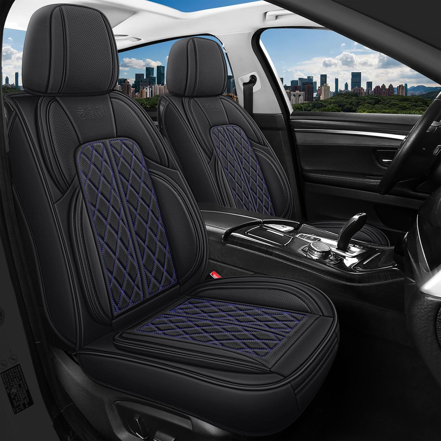 Leather Automotive Seat Covers for Cars, SUVs, and Sedans