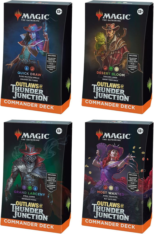 Magic: The Gathering Outlaws of Thunder Junction Deck Bundle