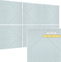 TO-TH Acoustic Wall Panels 6 Pack 72 x 48 in - Decorative Sound
