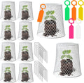 8in Chicken Wire Plant Covers 10 Pack - Heavy Duty Plant Cloches