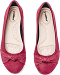 Women's Wide Width Ballet Flats - Classic Soft Round Toe Design