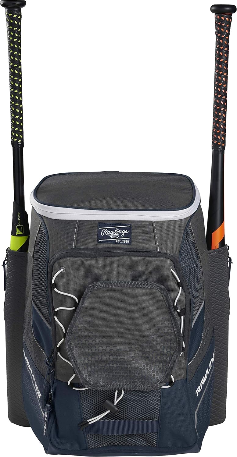 Rawlings IMPULSE Backpack Equipment Bag for Baseball/Softball