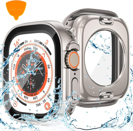 Waterproof 2-in-1 Apple Watch Case + Screen Protector