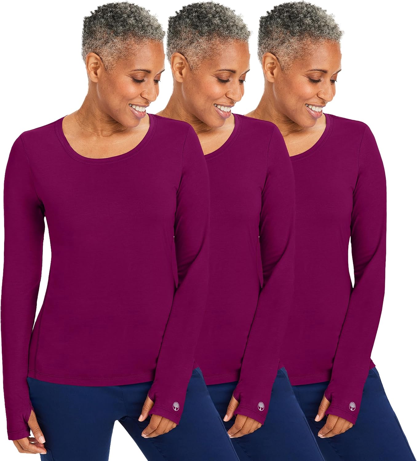 Healing Hands Mackenzie Long Sleeve Tee with Thumbholes