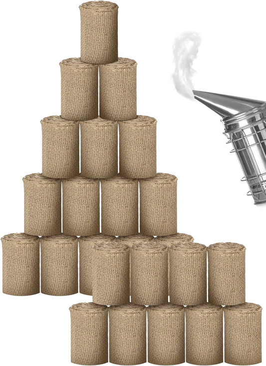 6 Pound Bee Smoker Fuel Rolls for Safe Beekeeping Practices