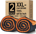 PBHEPJ XXL Microfiber Car Drying Towels for Flawless Finish