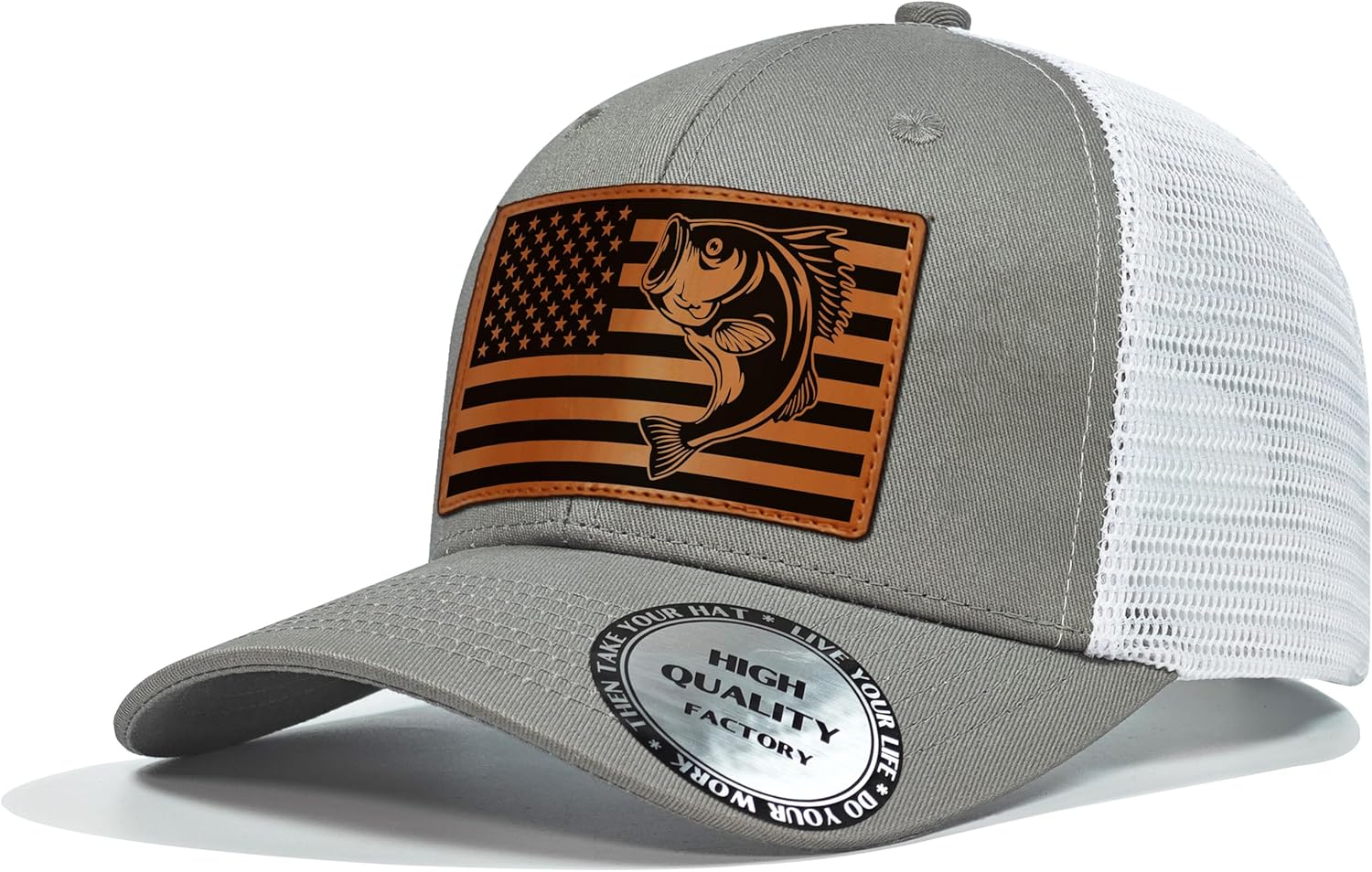 Unique Fisherman Flag Trucker Hat