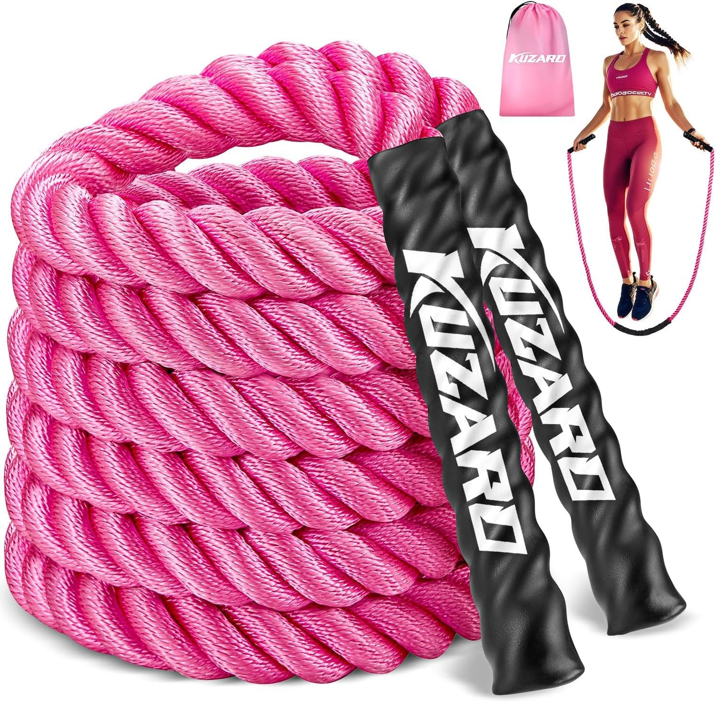 Weighted Jump Rope for Women - Heavy Duty Fitness Equipment