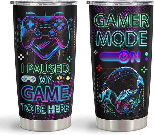 Qatdey Gamer Tumbler - Level Up Your Gift Game!