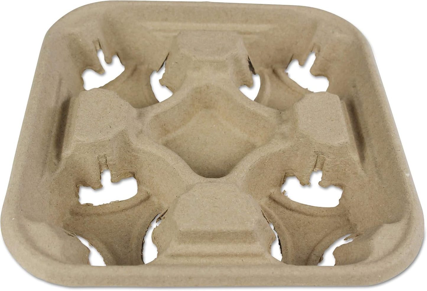 Boardwalk BWK4CUPCARRIER Four Cup Carrier Tray for Easy Transport