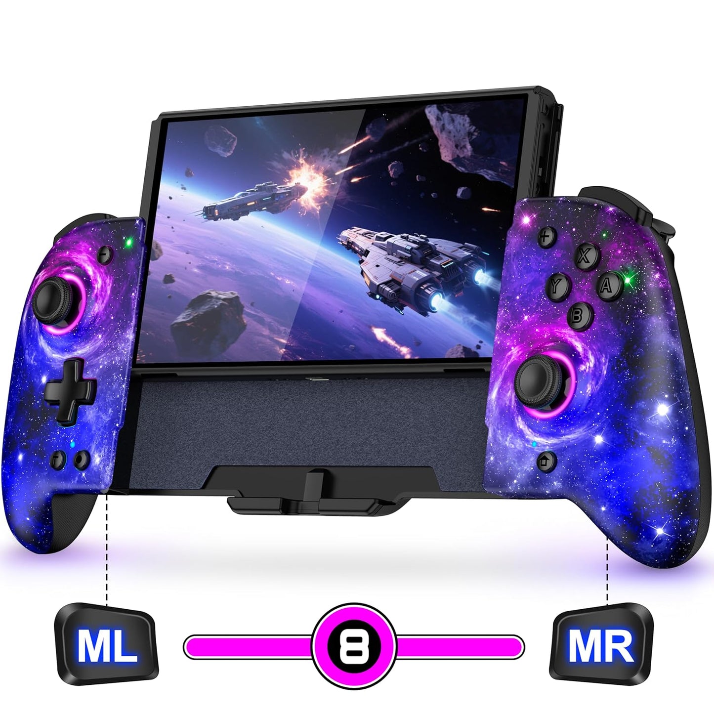 Hall Effect Joystick Wireless Pro Controller for Nintendo Switch