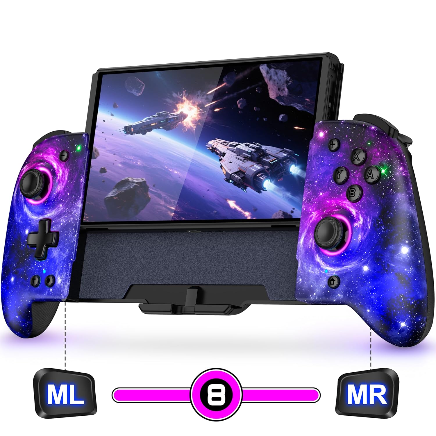 Hall Effect Joystick Wireless Pro Controller for Nintendo Switch