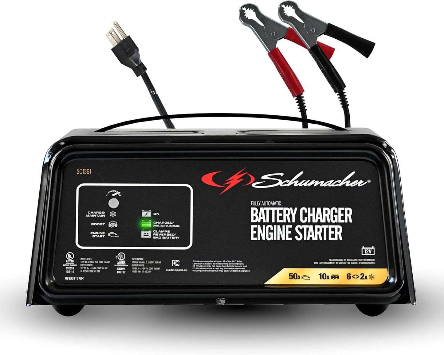 Schumacher Electric 6A Car Battery Charger and Engine Starter