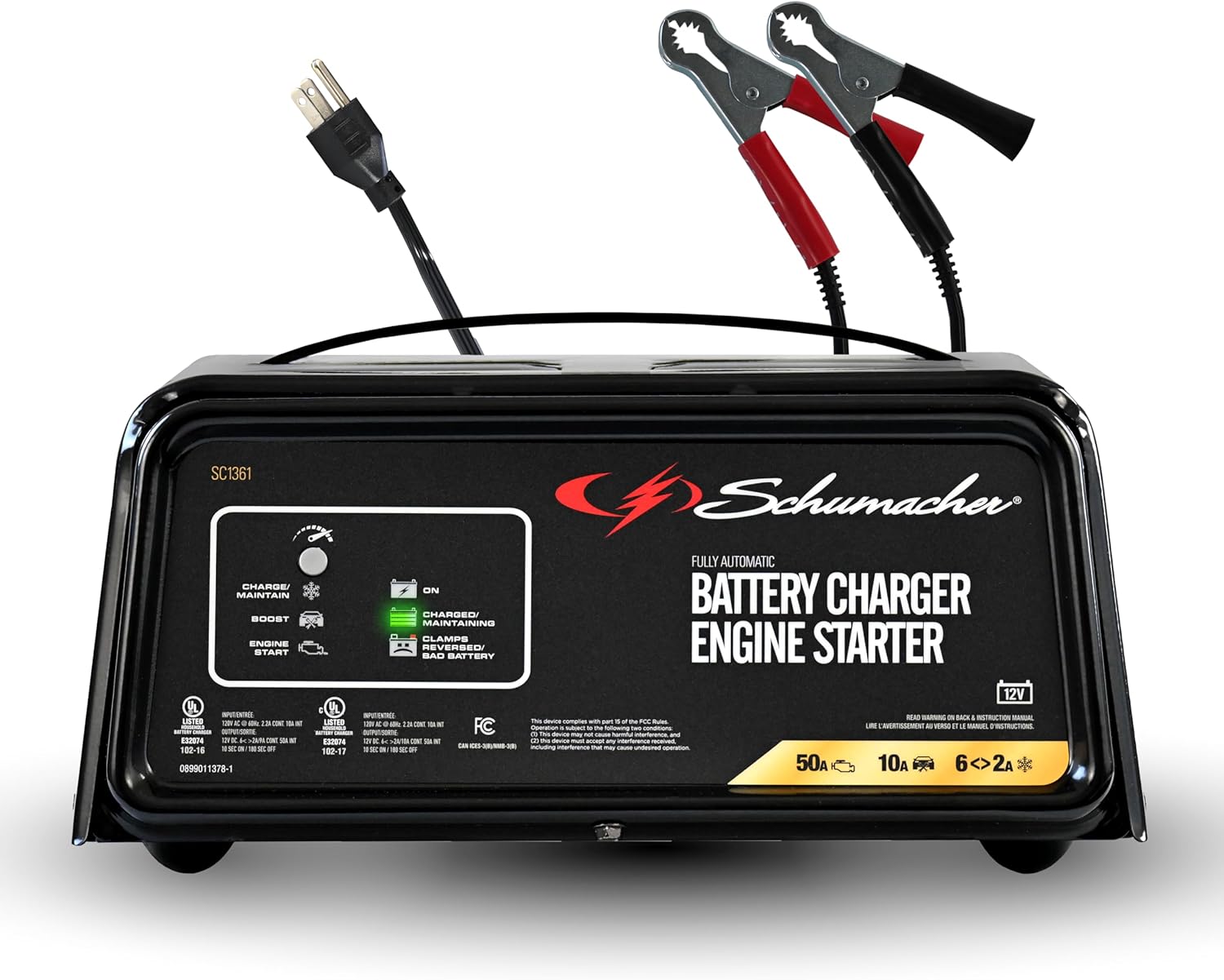 Schumacher Electric 6A Car Battery Charger and Engine Starter