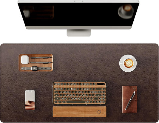 Premium Non-Slip Leather Desk Pad for Stylish Workspaces