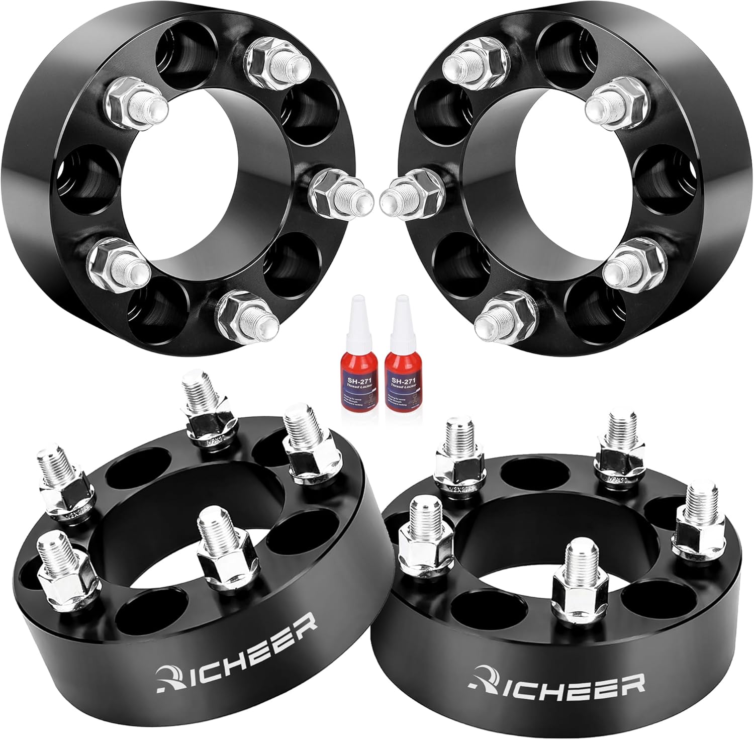 5x4.5 Wheel Spacers for Wrangler Cherokee Mustang 2 inch