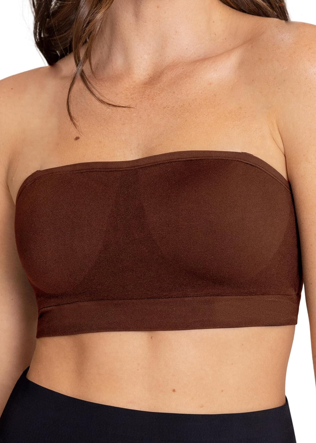 Truekind Wireless Strapless Bra for All-Day Comfort and Support