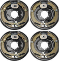 Electric Trailer Brake Assembly 12in x 2in Self-Adjusting Kit