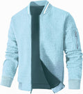 Mens Lightweight Jacket Casual Bomber Jacket Varsity Coat - Loose Fit