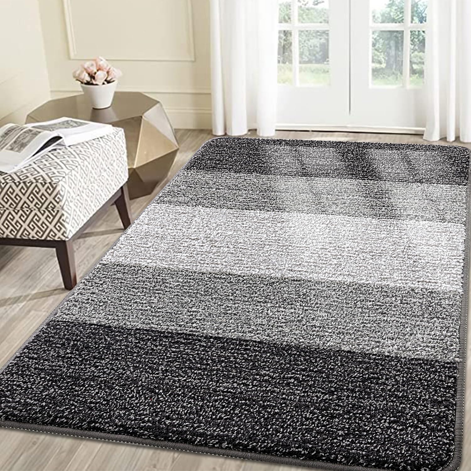 Smiry Dog Door Mat for Muddy Paws - Absorbent and Durable