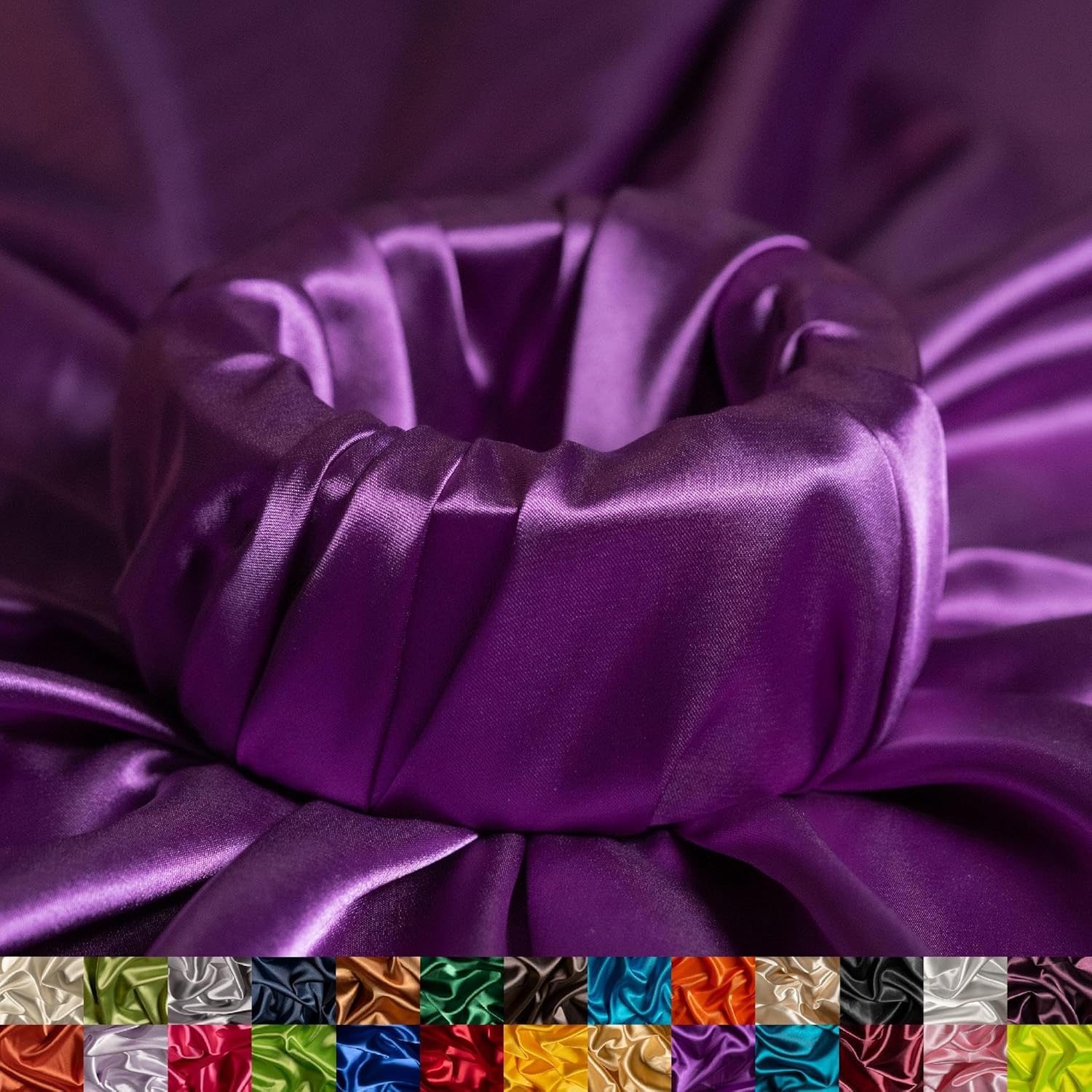 Luxurious Charmeuse Satin Fabric for Elegant Apparel & Decor
