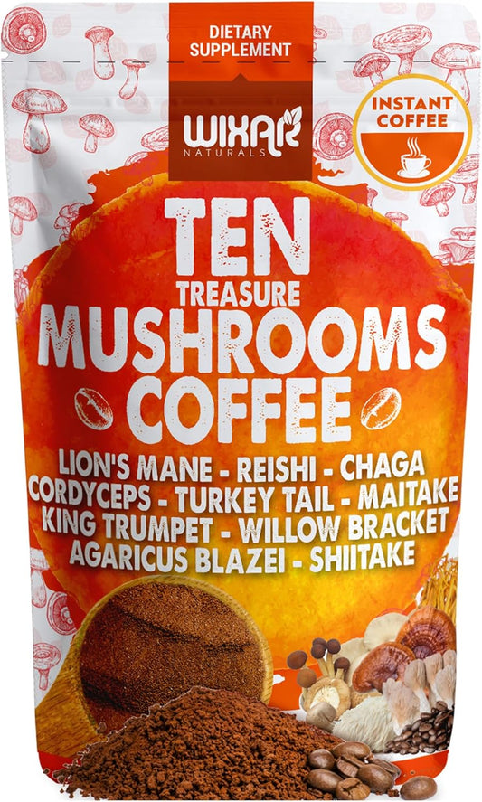 Wixar Mushroom Coffee Blend - Health Boosting Complex