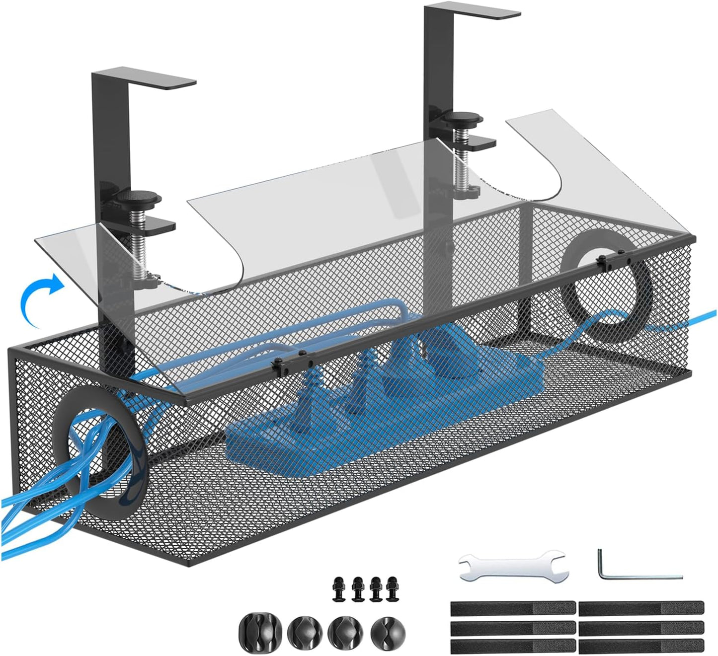 SEYHAKI: Sleek Under Desk Cable Tray