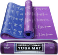 75 Illustrated Yoga Poses on Non-Slip Mat
