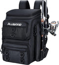 PLUSINNO Fishing Backpack with Rod Holders 42L - Water-resistant