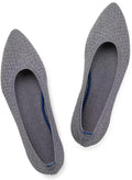 Frank Mully Womens Pointed Toe Flats - Comfortable Slip On Flats