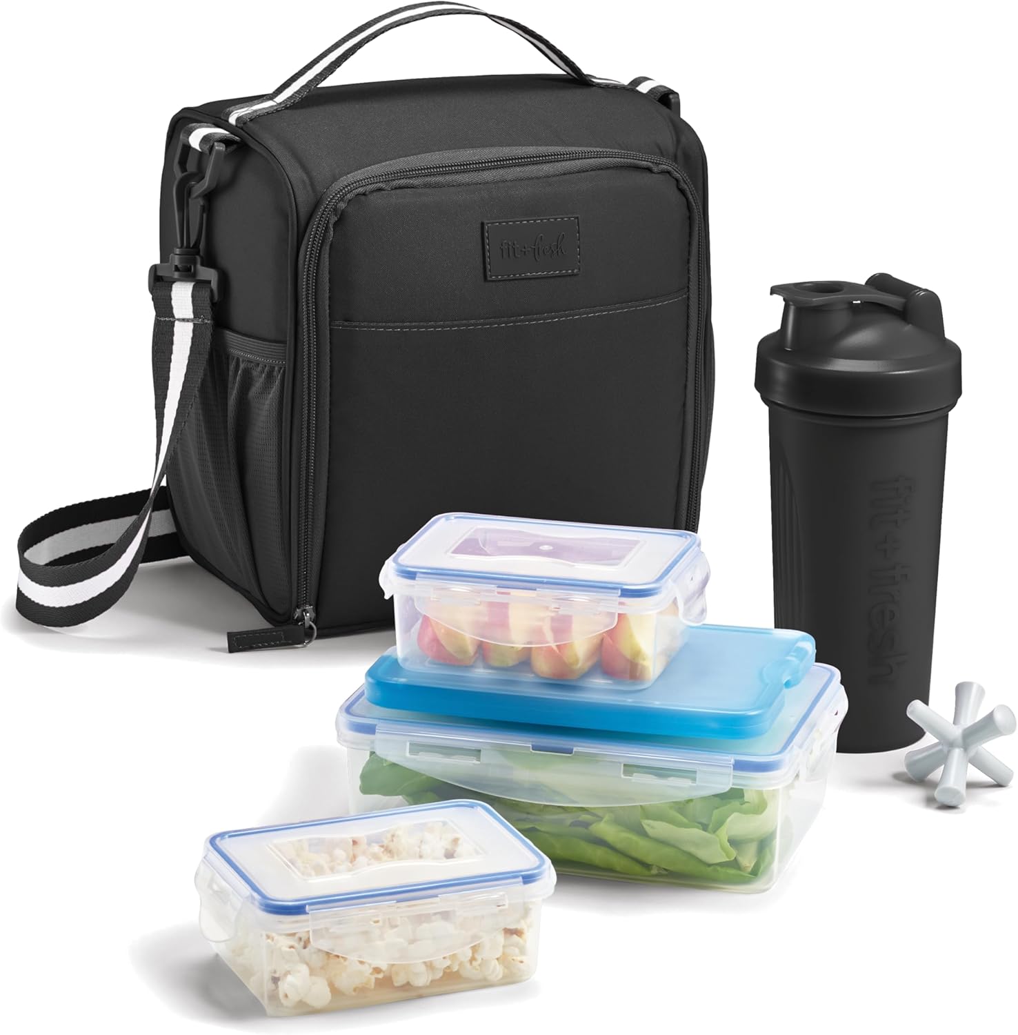 Fit & Fresh BREE Meal Prep Lunch Box with Containers and Ice Pack