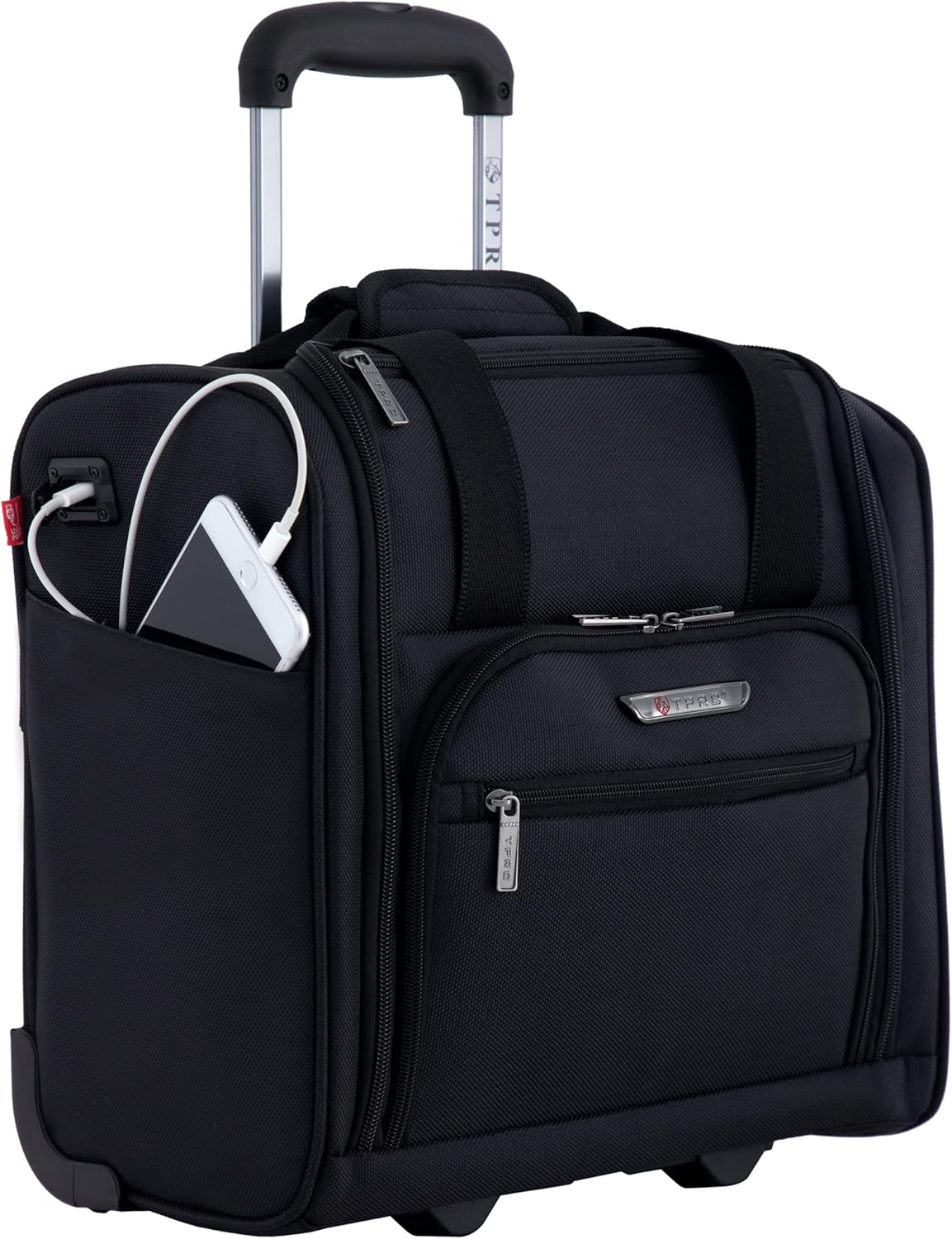 TPRC 15 Smart Under Seat Carry-On Luggage with USB Port