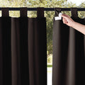 Outdoor Waterproof Tab Top Curtains 95in Long for Patio - Privacy