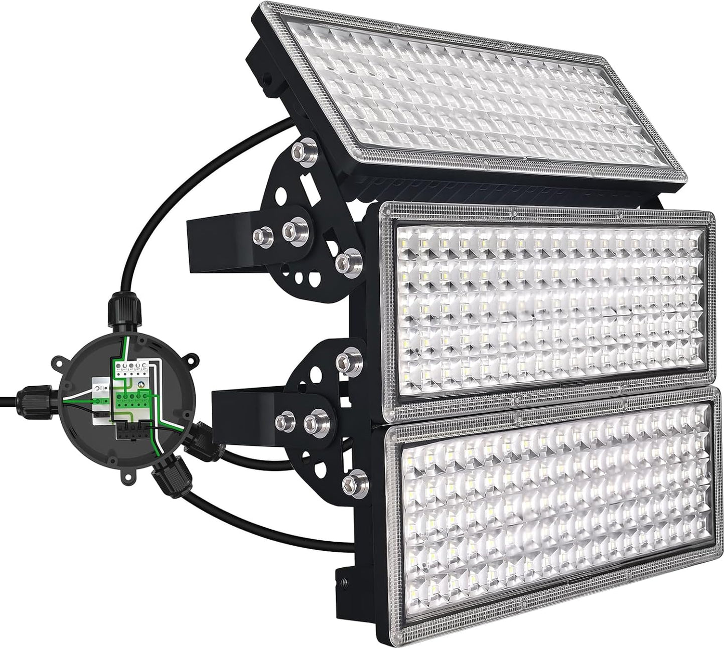 Kekeou LED Flood Light 300W 42000LM for Outdoor Illumination