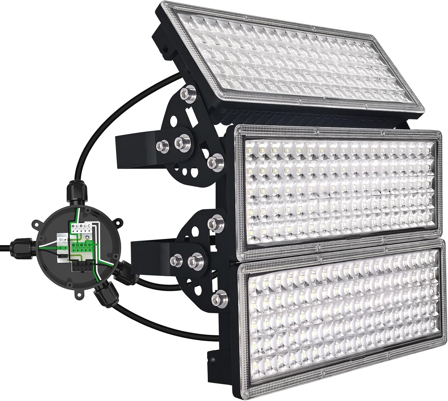 Kekeou LED Flood Light 300W 42000LM for Outdoor Illumination