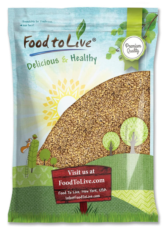 Hulled Barley Grain - 100% Whole Grain, Vegan, Nutritious Option