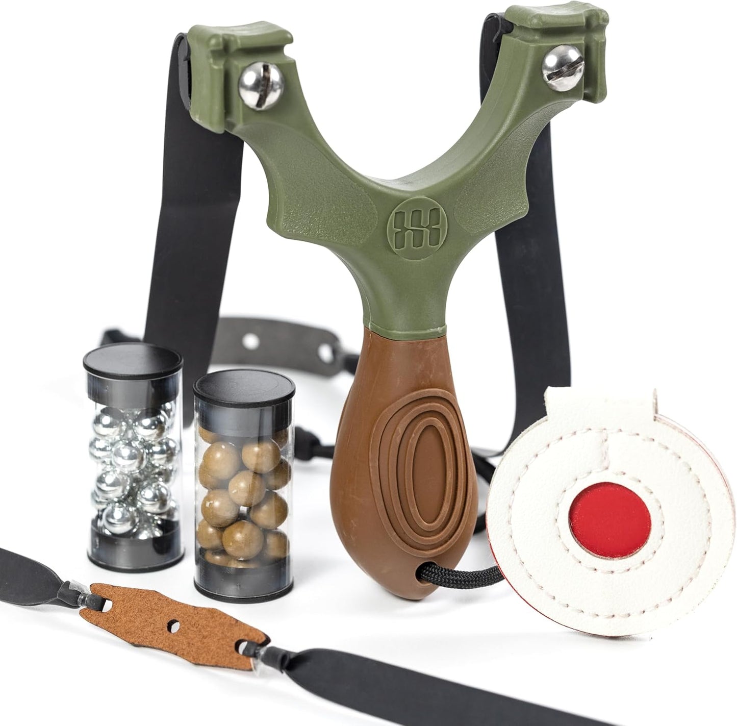 Scout XT Slingshot for Target Shooting and Hunting with Ammo and Bands