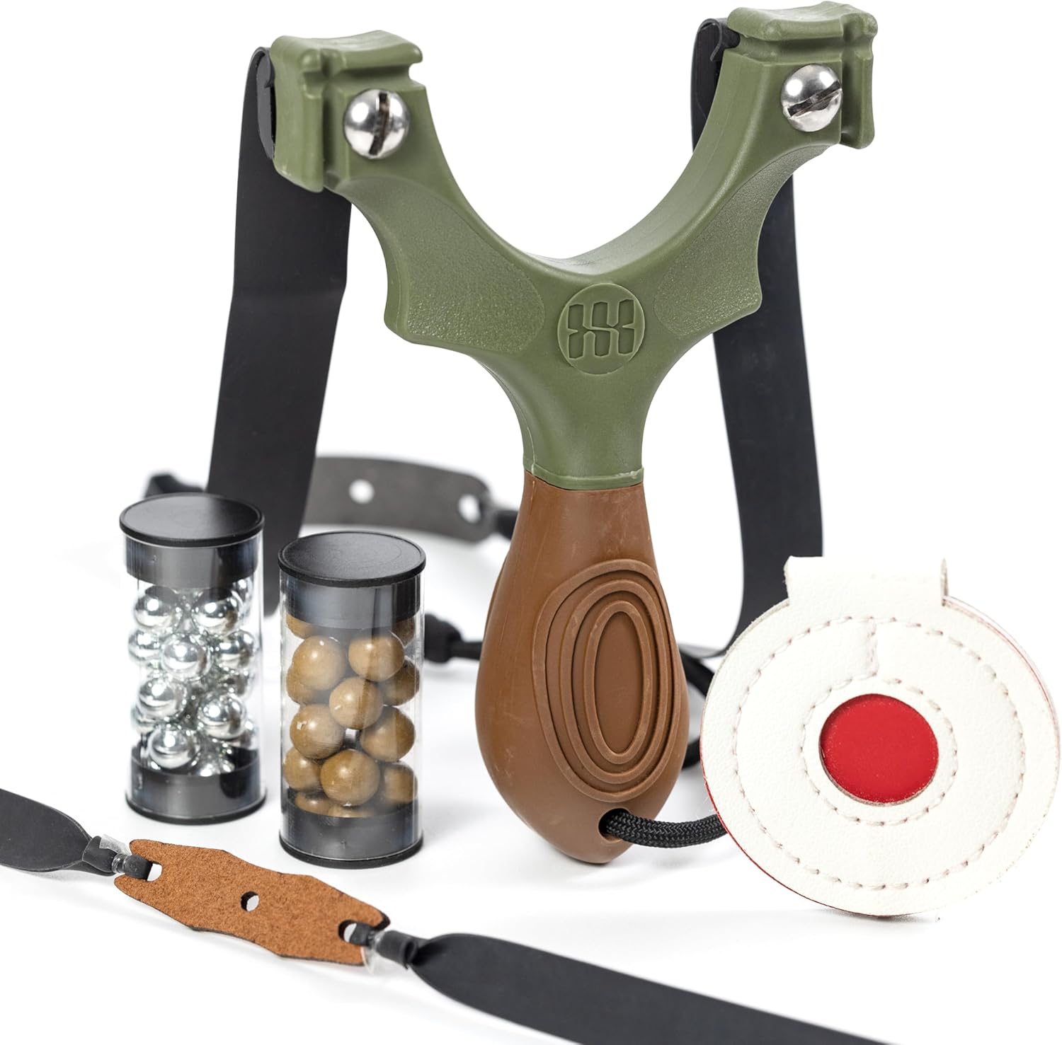 Scout XT Slingshot for Target Shooting and Hunting with Ammo and Bands